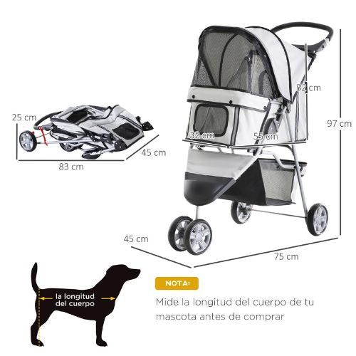 Carrito para Mascotas